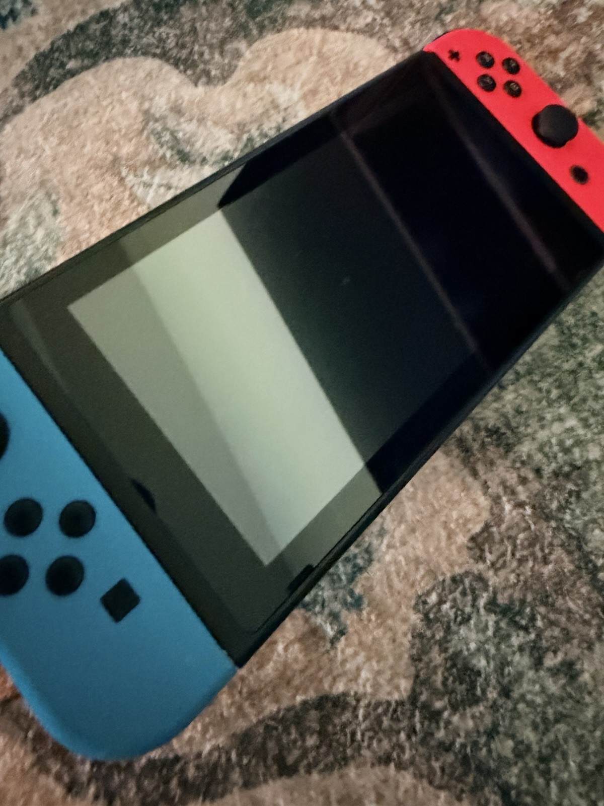 Nintendo Switch HAC-001 Console, joy-cons, dock, HDMI cord, joy con straps