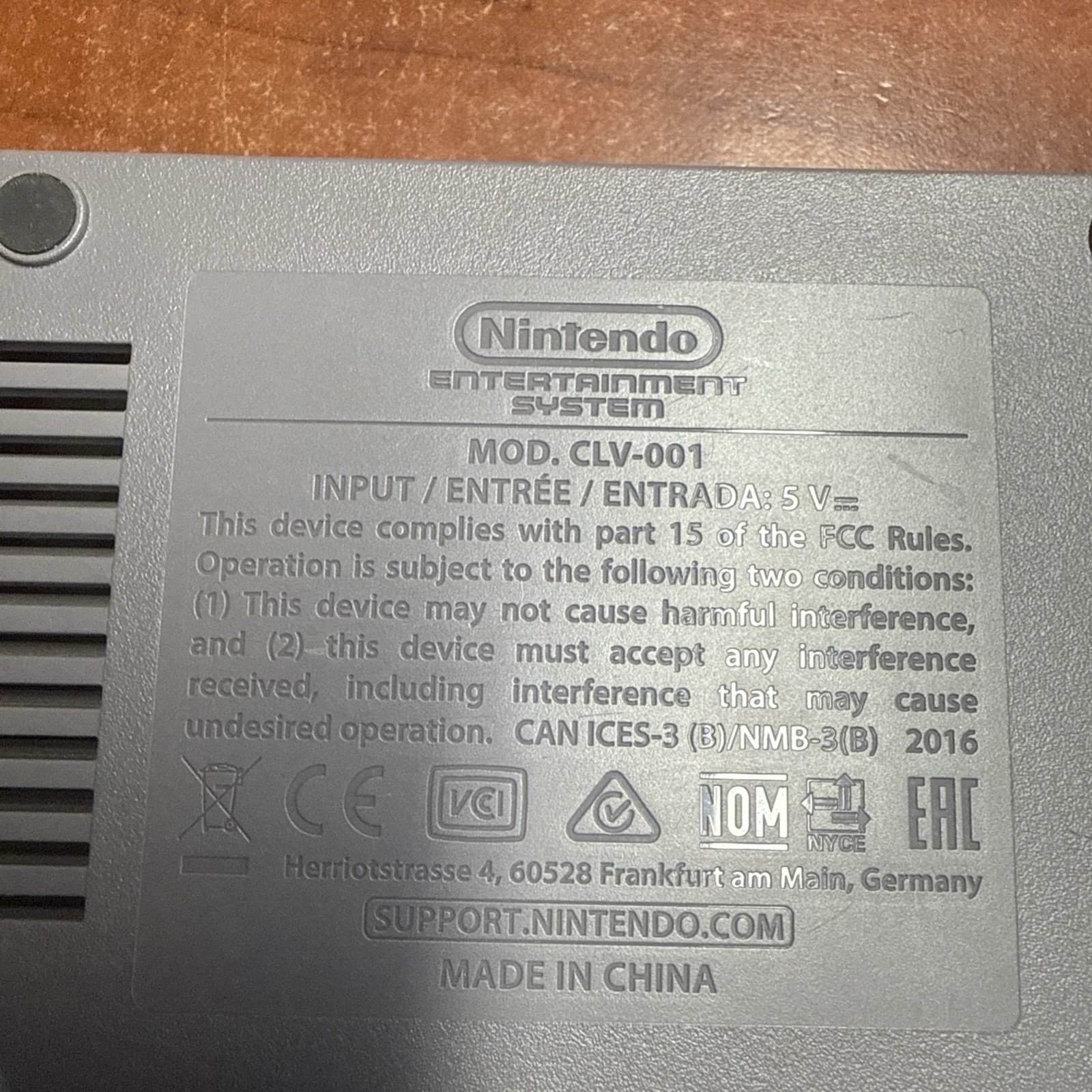 Nintendo Entertainment System: NES Classic Edition NES Mini CLV-001 Console ONLY