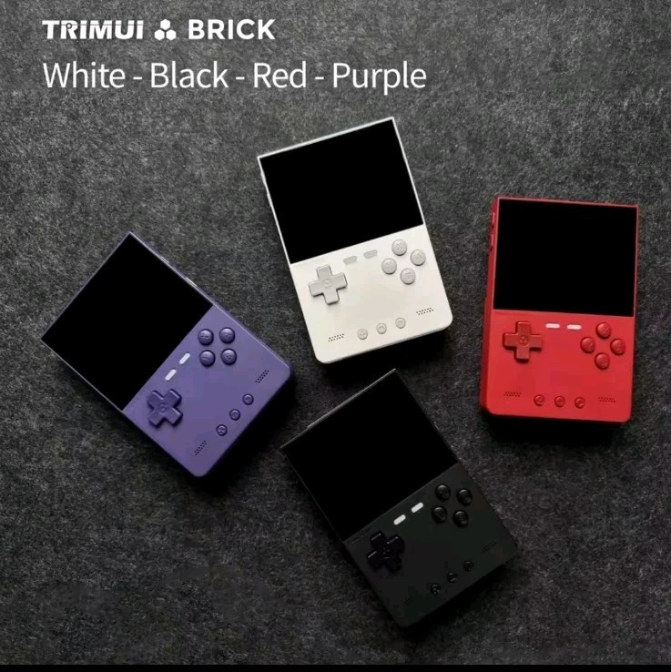 TrimUI Brick Black Open Source Handheld Game Console