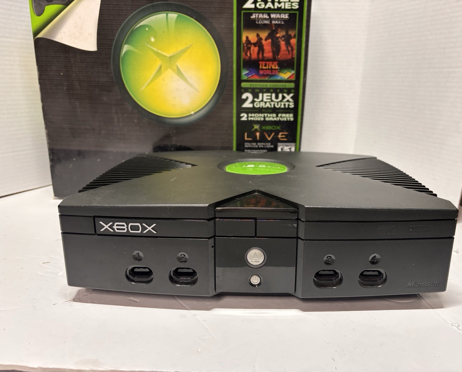 Microsoft Xbox Original Console Variant – In Box With Foam – Tested – Authentic