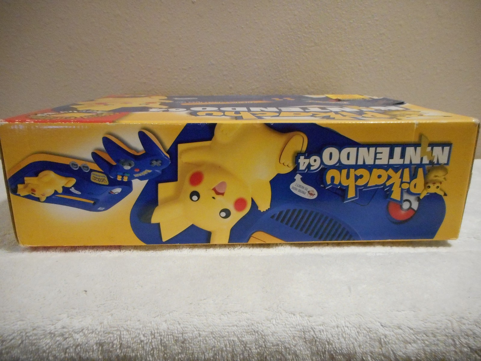 Nintendo 64 Pokémon Pikachu Edition Console – With Box and Foam – (NUS-101)