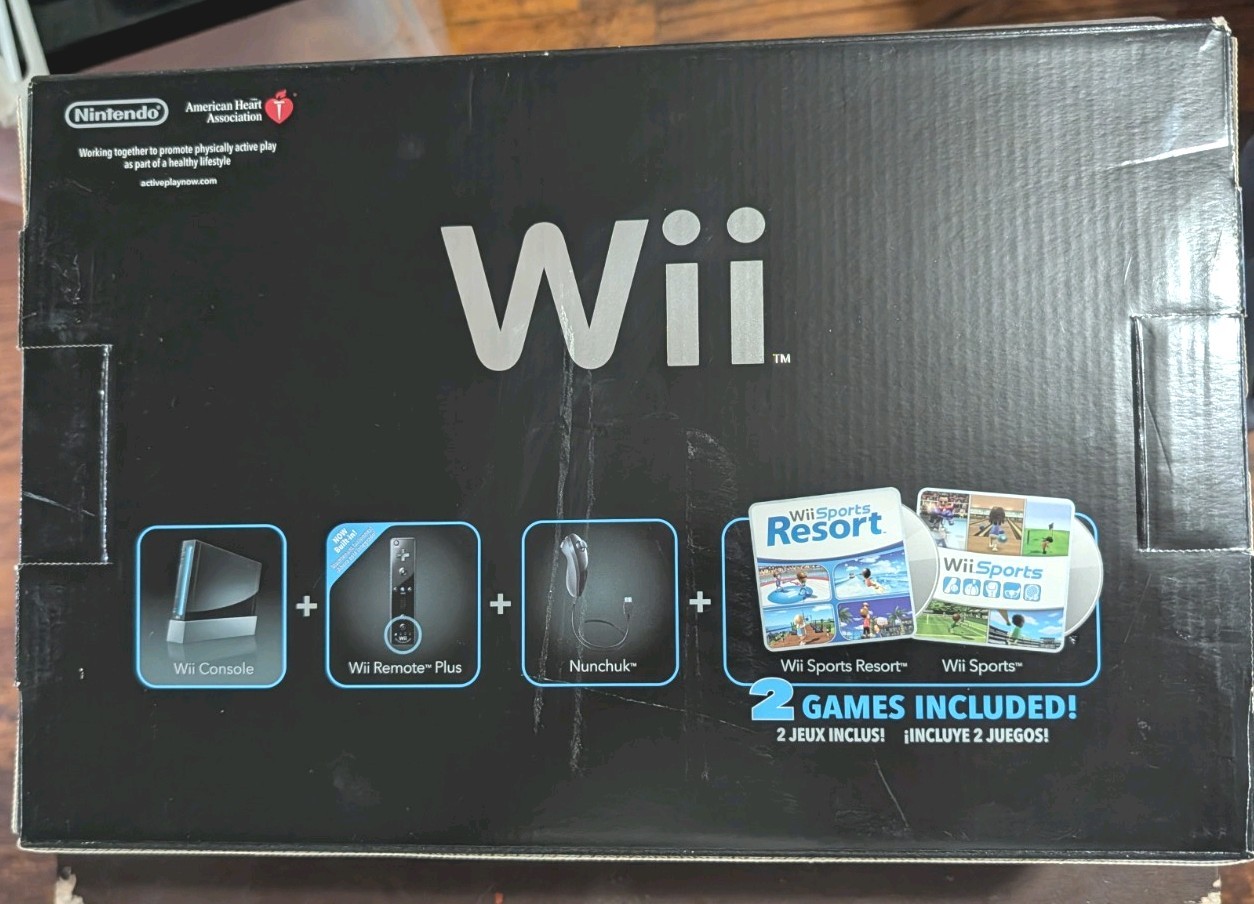 Nintendo Wii Black Console Bundle *GAMES NOT INCLUDED* READ DESCRIPTION FOR MISS