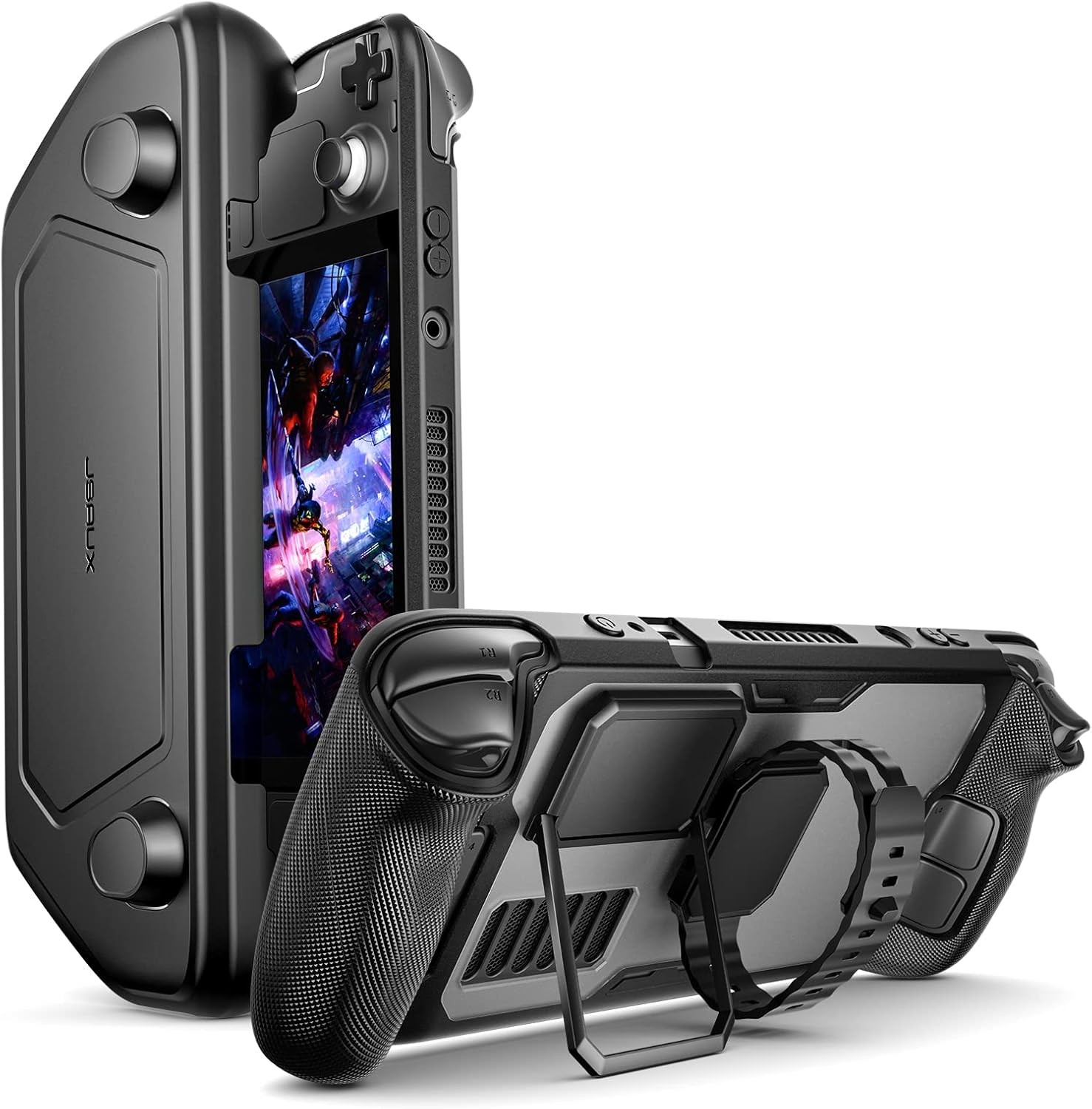 JSAUX PC0104 ModCase Compatible with Steam Deck, Steam Deck Case Comprehensive