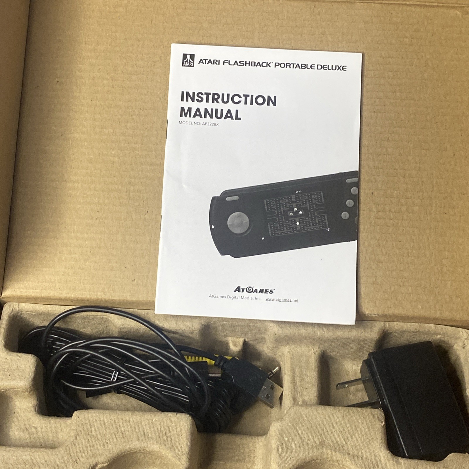 Atari Flashback Portable Black Handheld Console 70 Built in Games