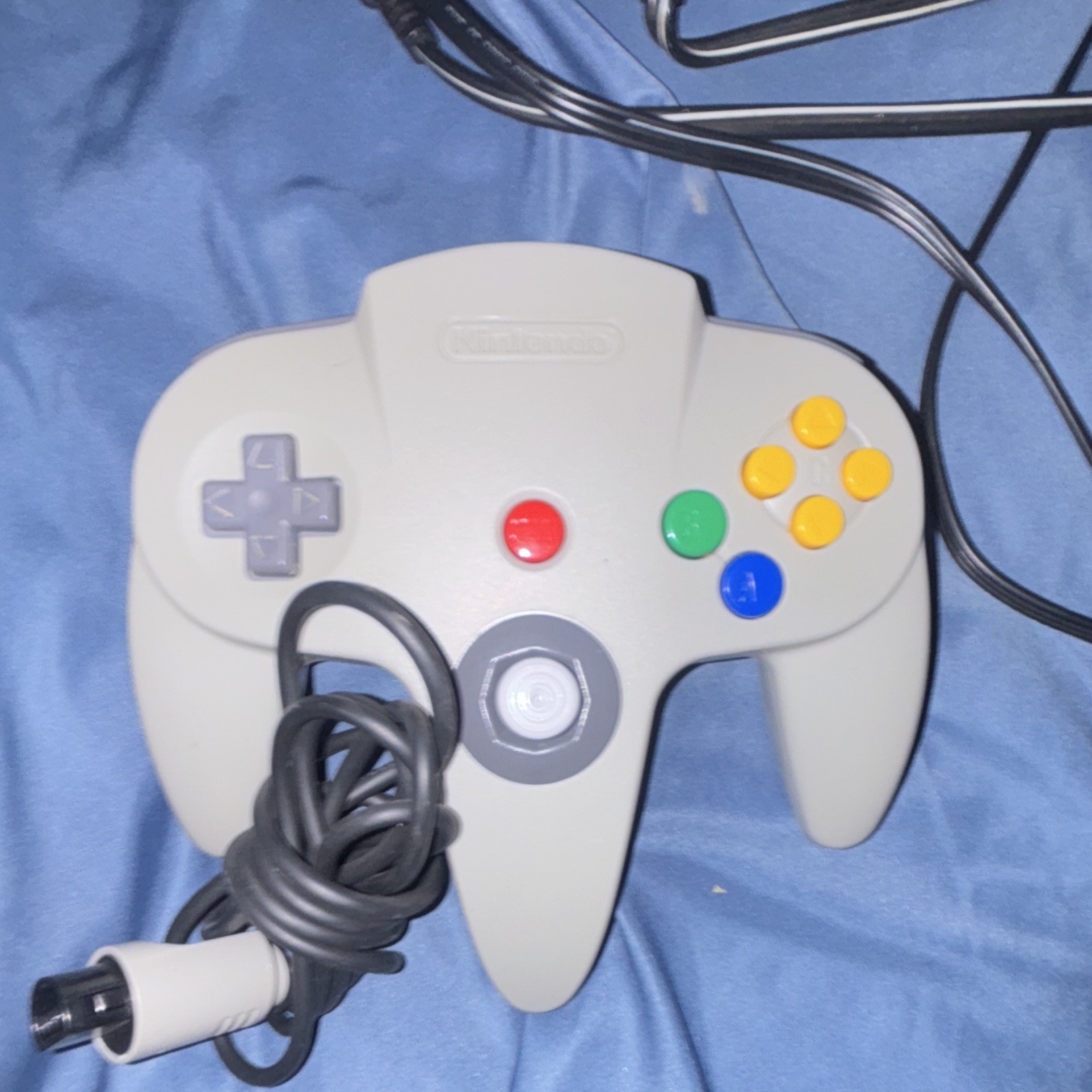 TESTED WORKING | Nintendo N64 Gray Console w/ OEM Controller Power Cord AV Cable