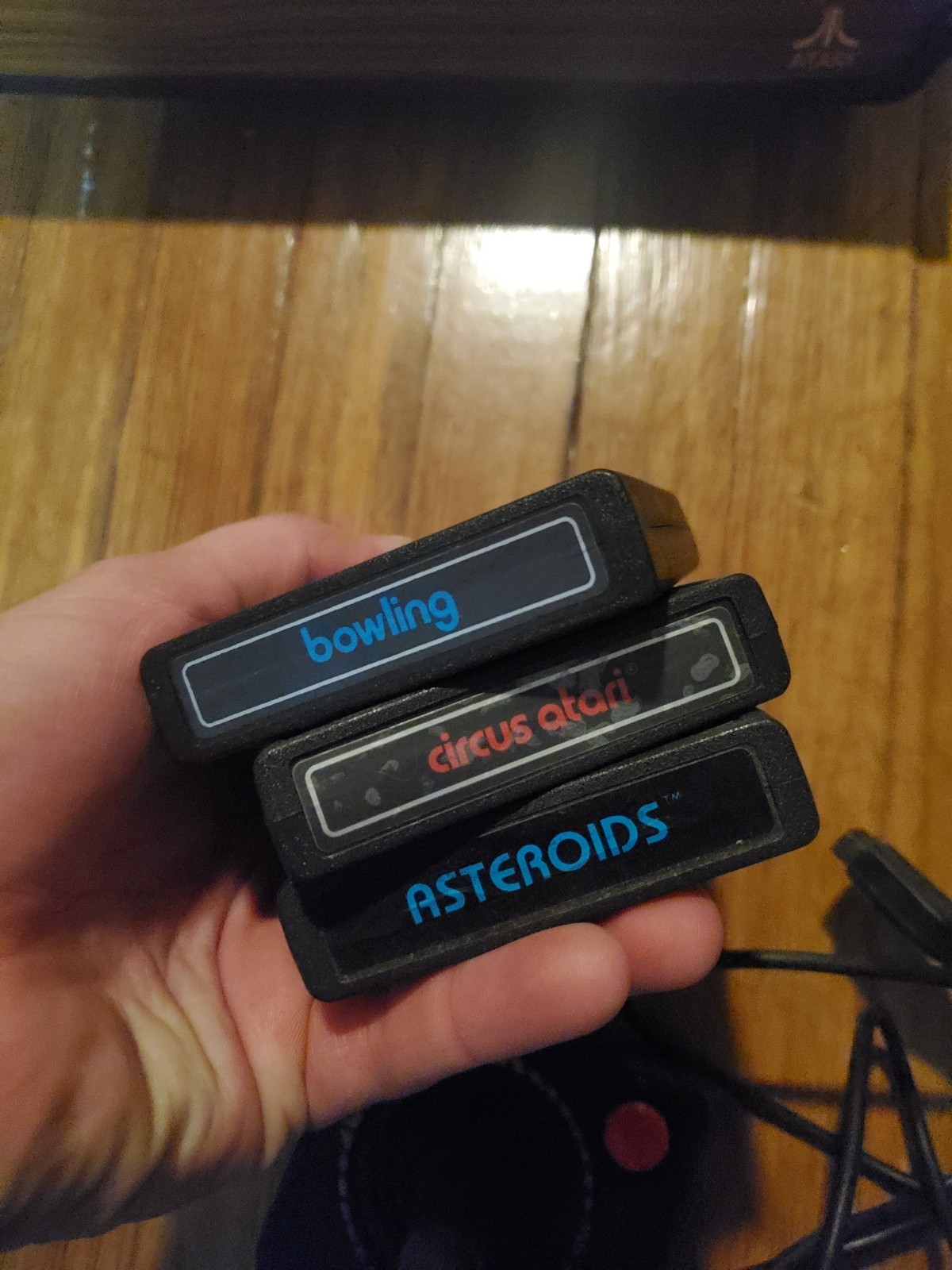 Vintage Atari 2600 Video Game Console Bundle Tested/Works