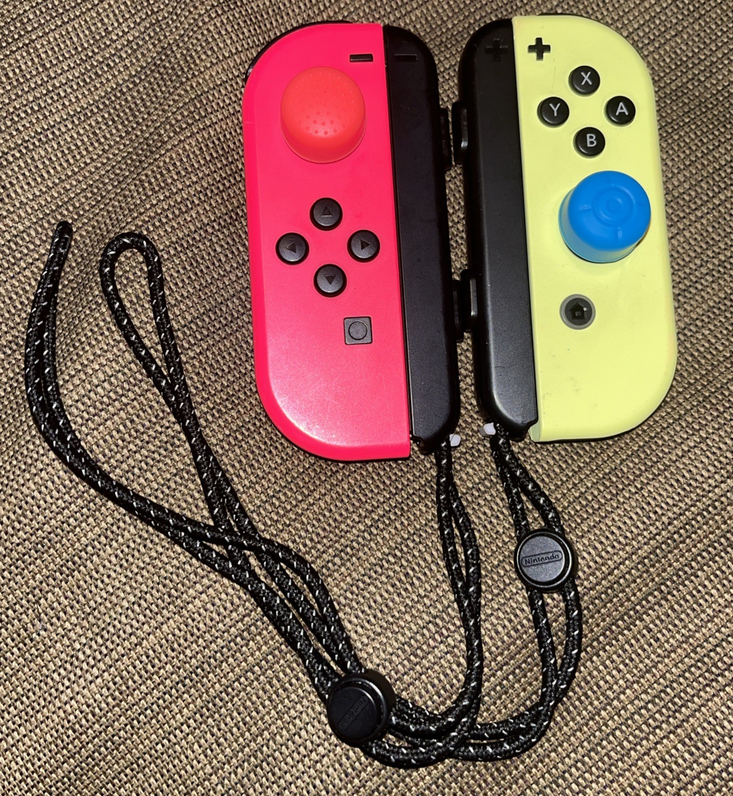 Nintendo Switch Joy-Con Wireless Controllers – Hot Pink & Yellow – Tested