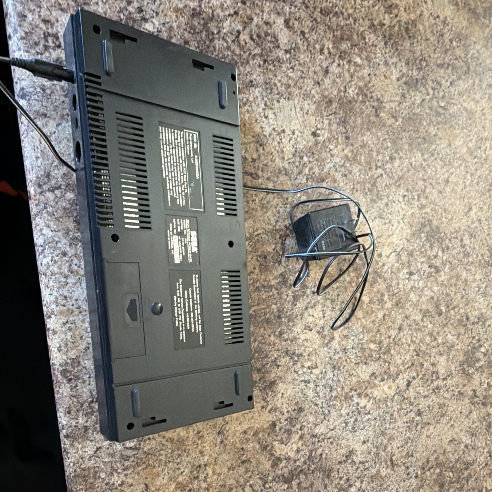SEGA Master System Power Base Home Console NTSC-U/C RF – Black/Red MPN 3020
