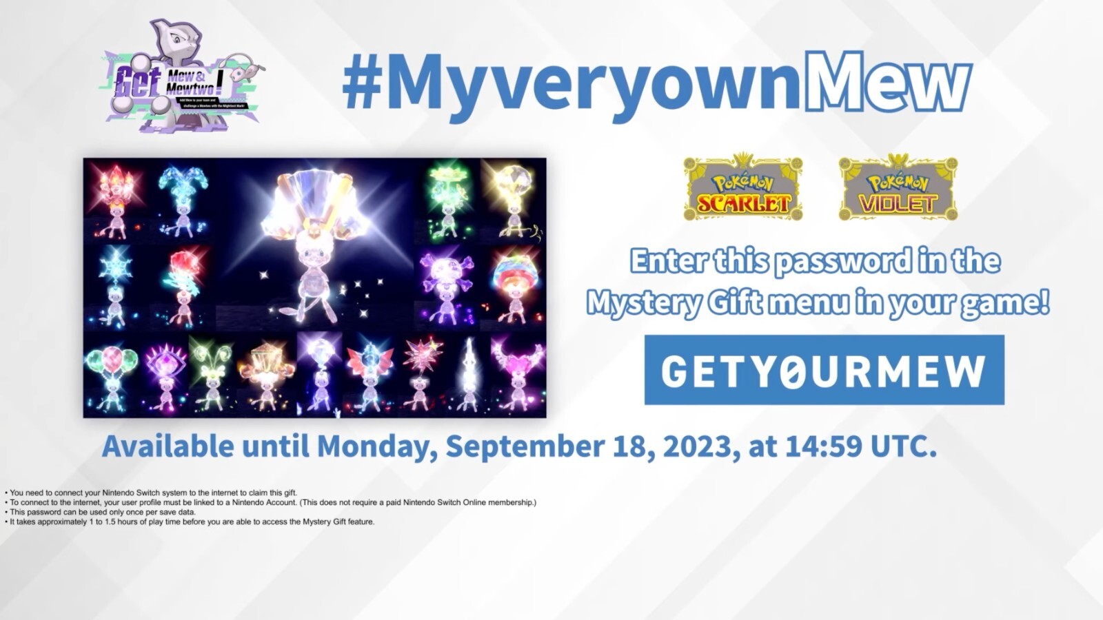 ALL Event Pokémon bundle distributions for Pokemon Scarlet and Violet 🌟