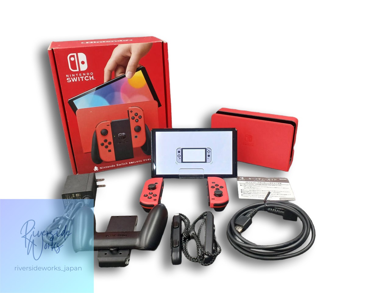 Nintendo Switch OLED HEG-001 Mario Red Console