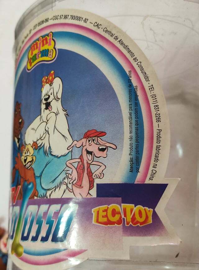 Sega Master System Tectoy : As aventuras da TV Colosso Bucket complete 24 figure
