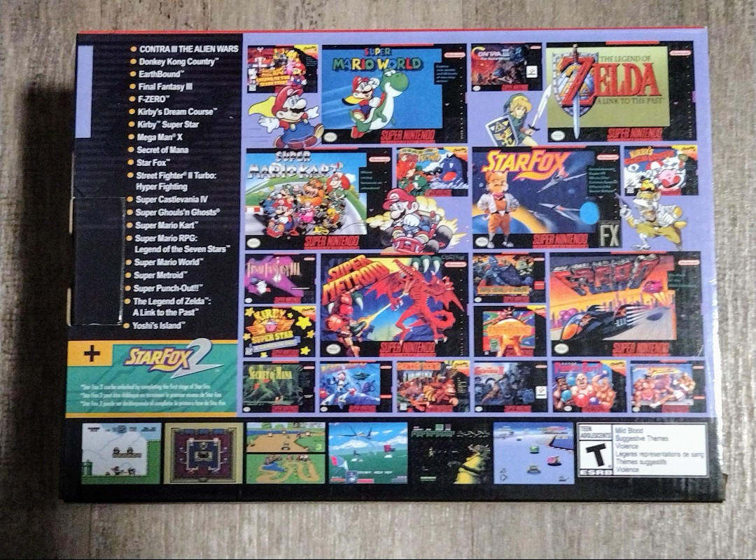 Super Nintendo Entertainment System SNES Classic Mini Edition NEW in box