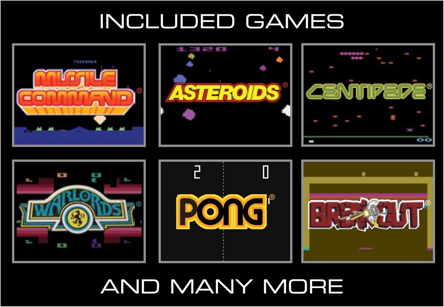My Arcade Atari Pocket Player Pro: Handheld Portable Video Game Console with 100
