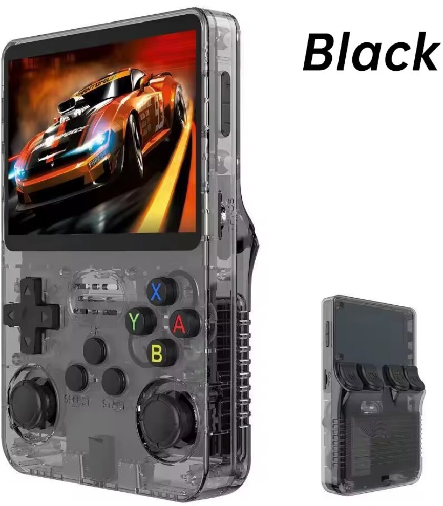 NEW R36S PLUS RETRO HANDHELD BUNDLE WITH CARRYING CASE!