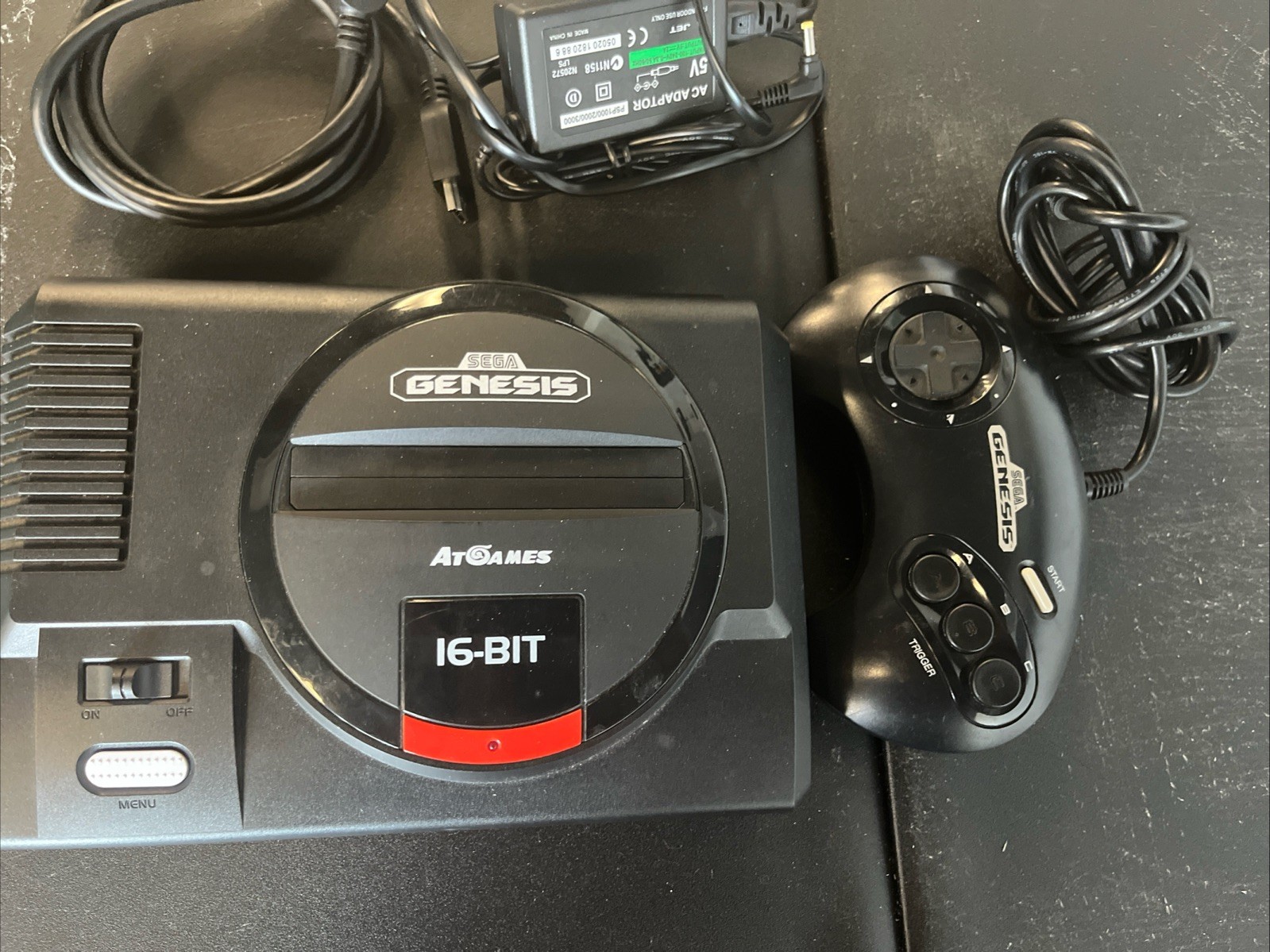 AtGame Sega Genesis 16 Bit Console with 1 Wired Controllers &Power Cord