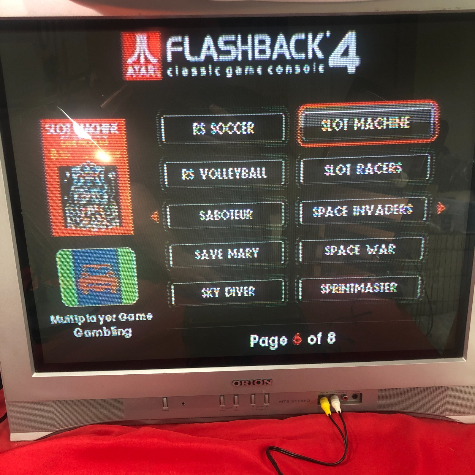 Atari Flashback 4 game console 75 games 2 controllers – VIDEO OF IT WORKING!