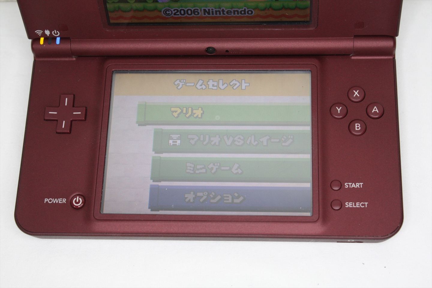 Nintendo DSi LL Console Wine Red UTL-001 Japanese version/ Tested w/case #450