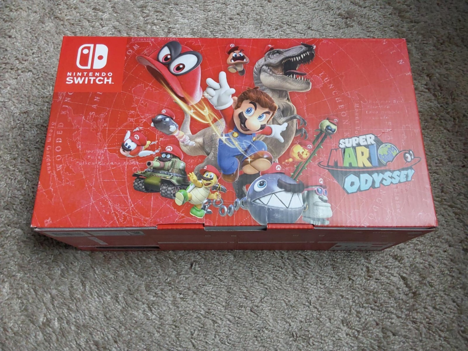 Mario Odyssey Nintendo Switch Console – NEW & UNOPENED