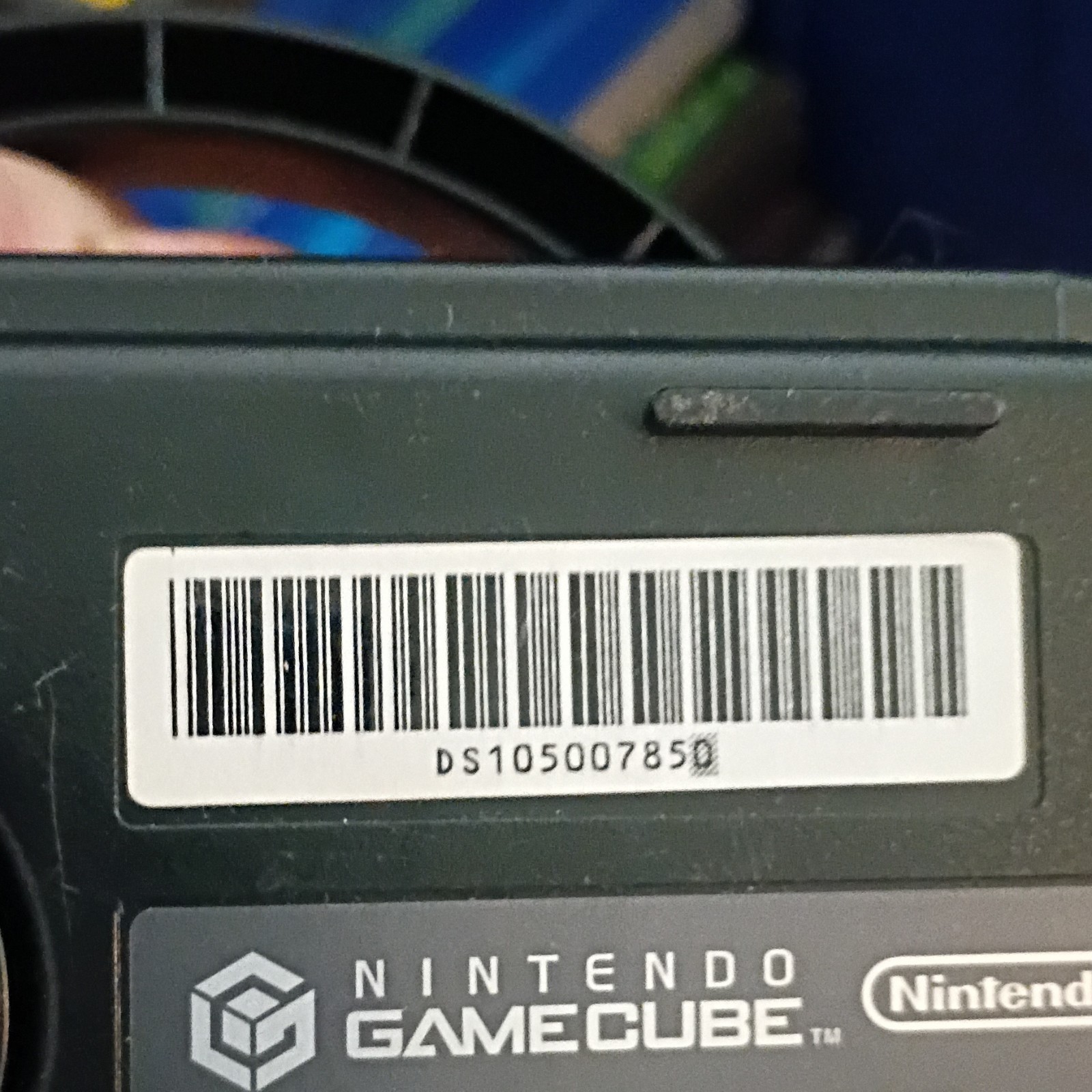 Nintendo GameCube DOL-001 Black Console NTSC-U/C Composite RCA Memory Slots
