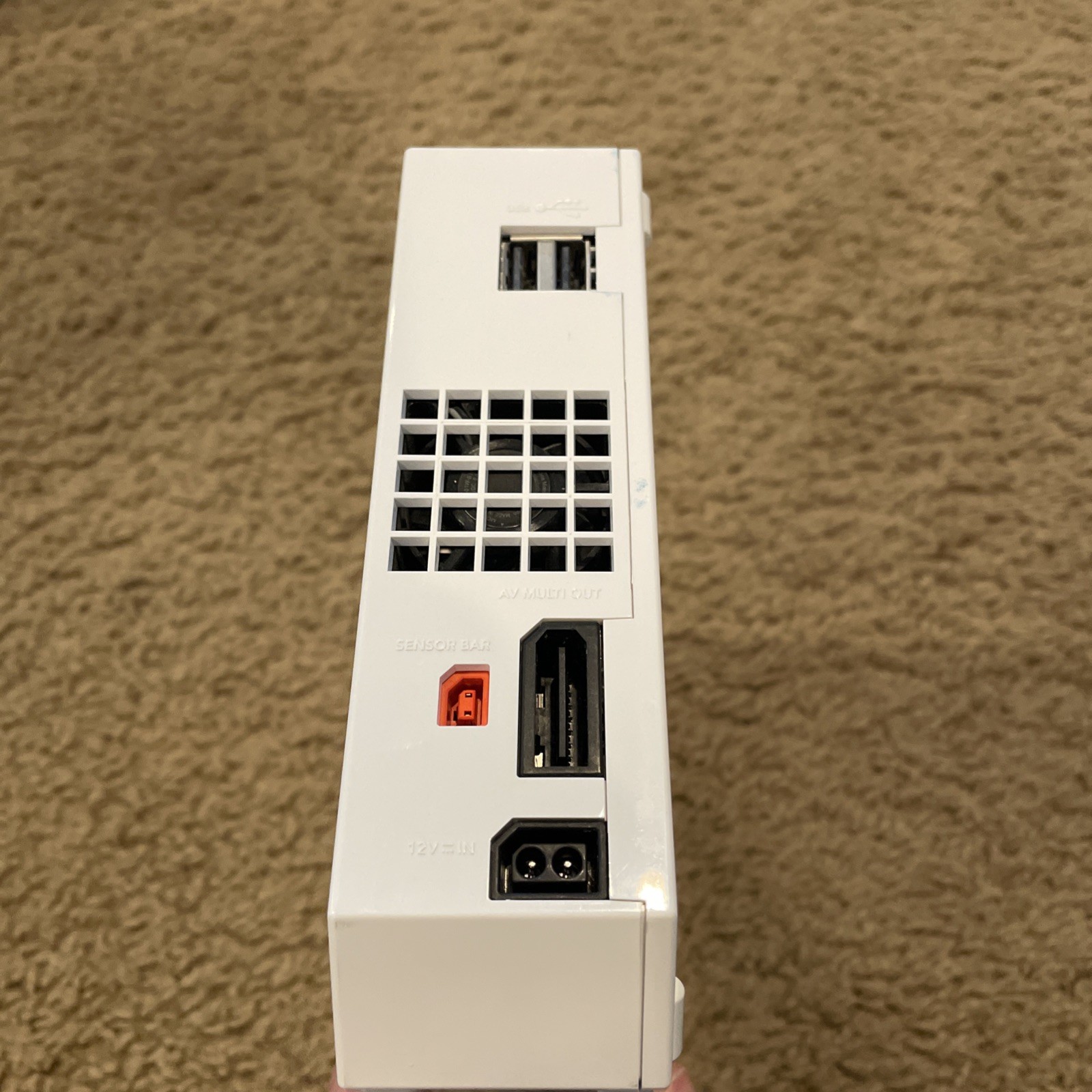 Nintendo RVL-101 Wii Console – White Near Complete In Box “No Wii Sports Game “