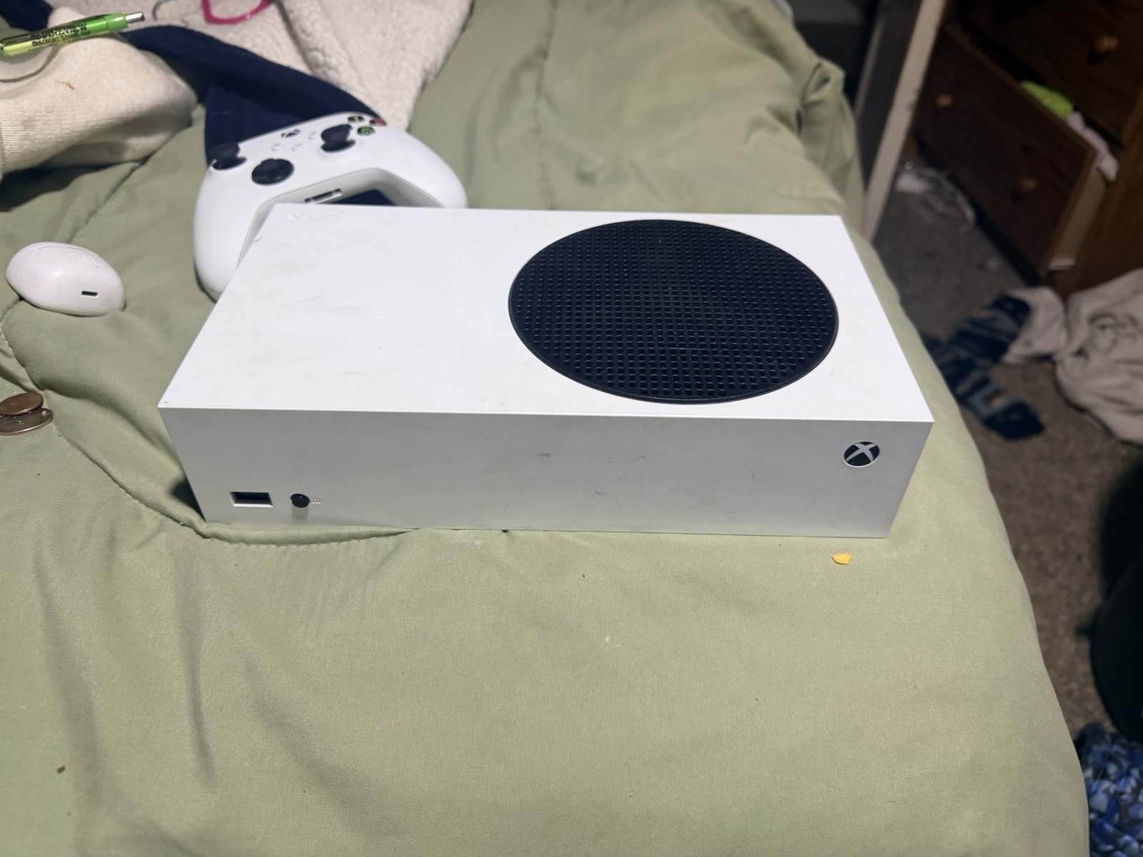 Microsoft Xbox Series S Console White 1440p HDMI USB Wi-Fi Capability