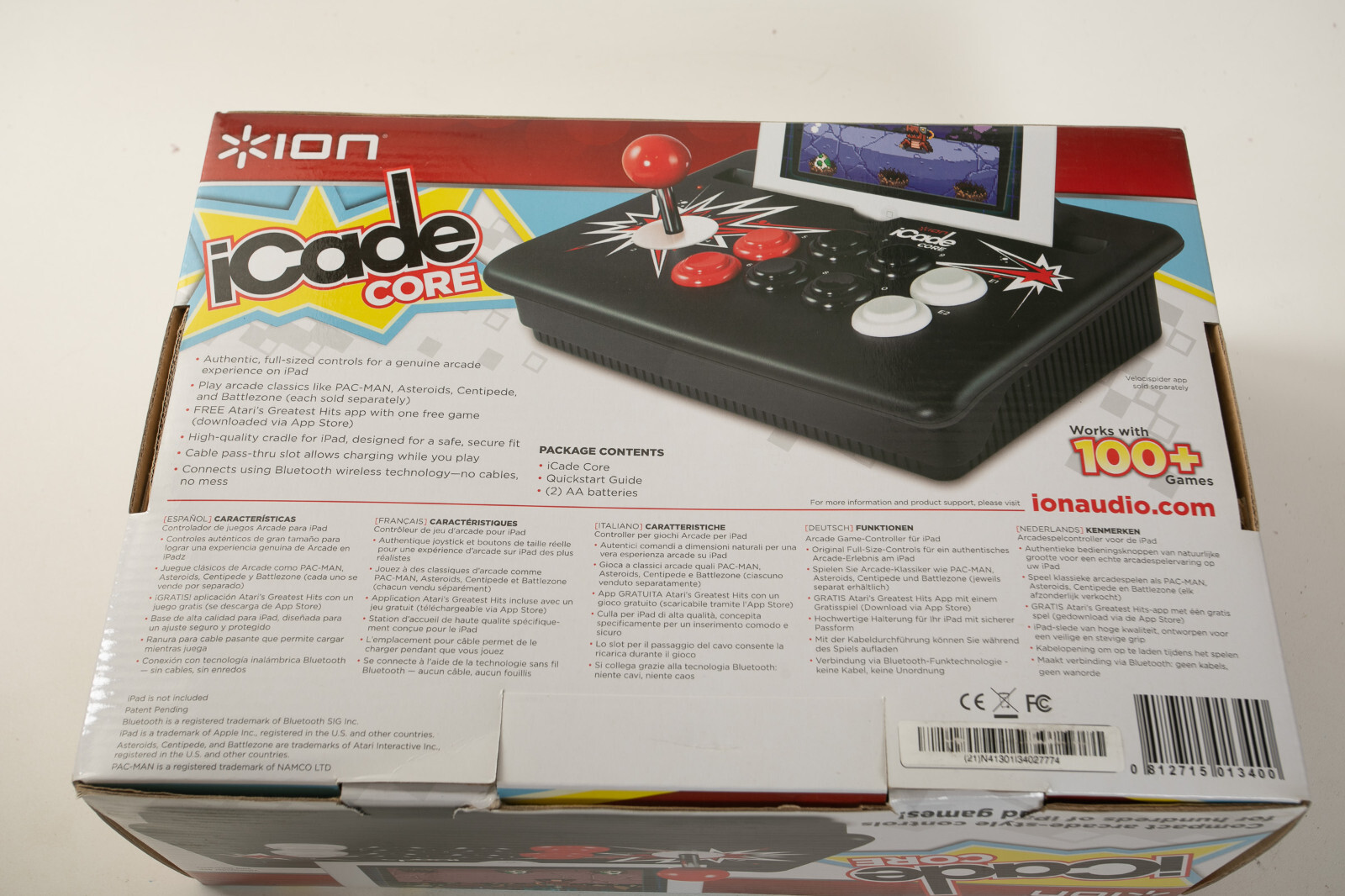 Ion Icade Core (C5R) Compact Arcade Style Game (JSF6) 0812715013400