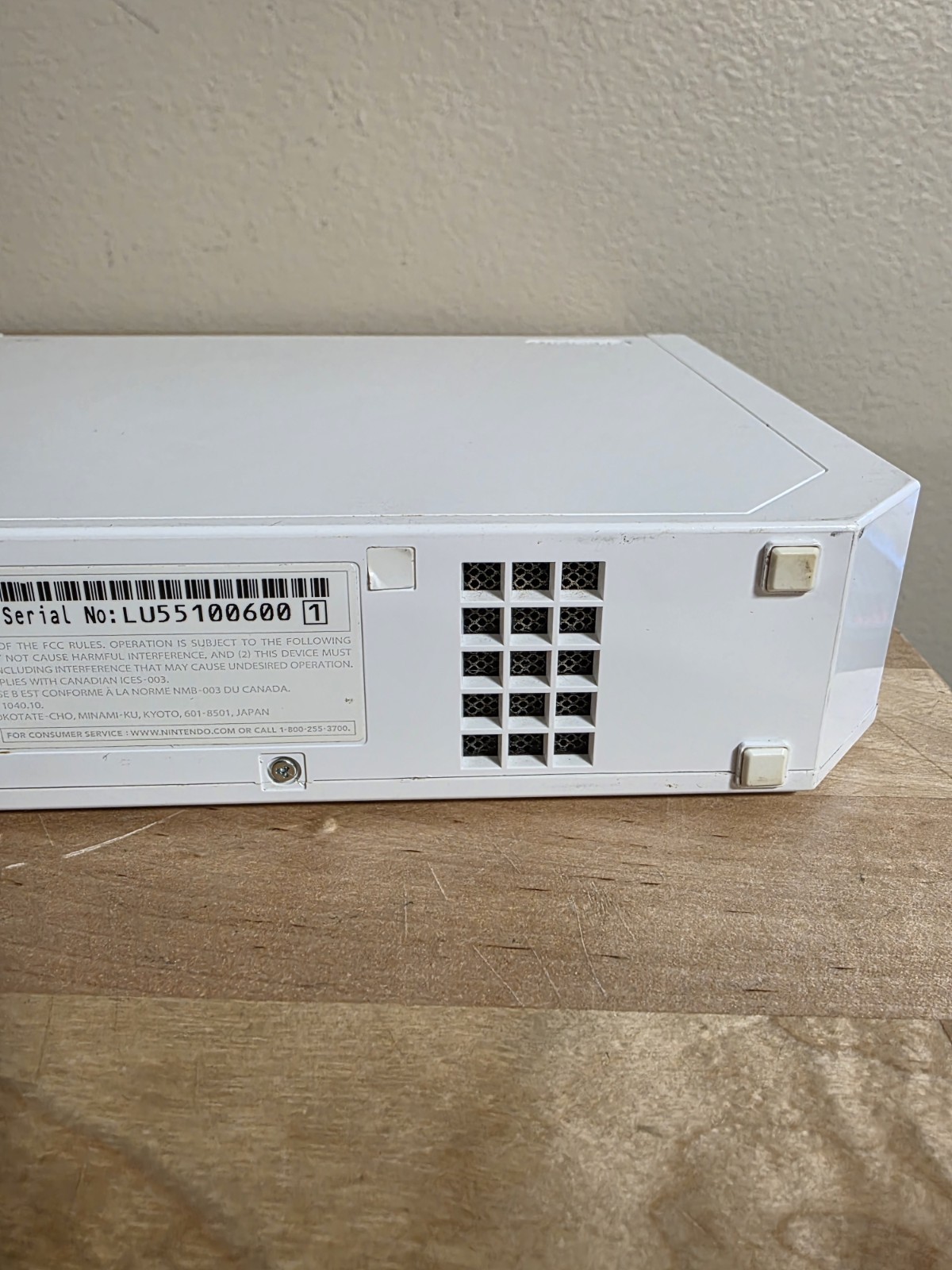 READ DESCRIPTION Nintendo Wii Console Replacement Gamecube Compatible RVL-001