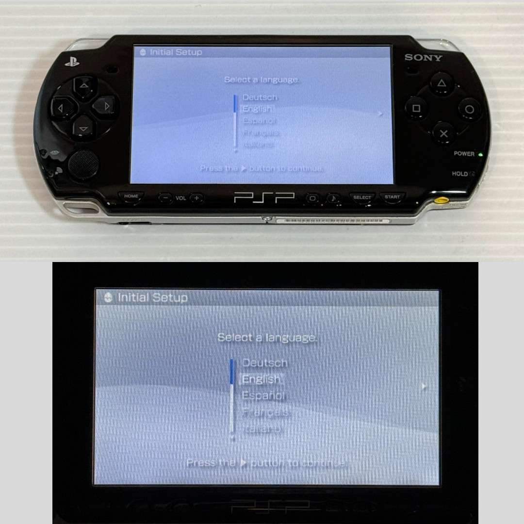 Sony PSP-2000 PSP2000 Console Black Complete in box Region free w/1GB -Excellent