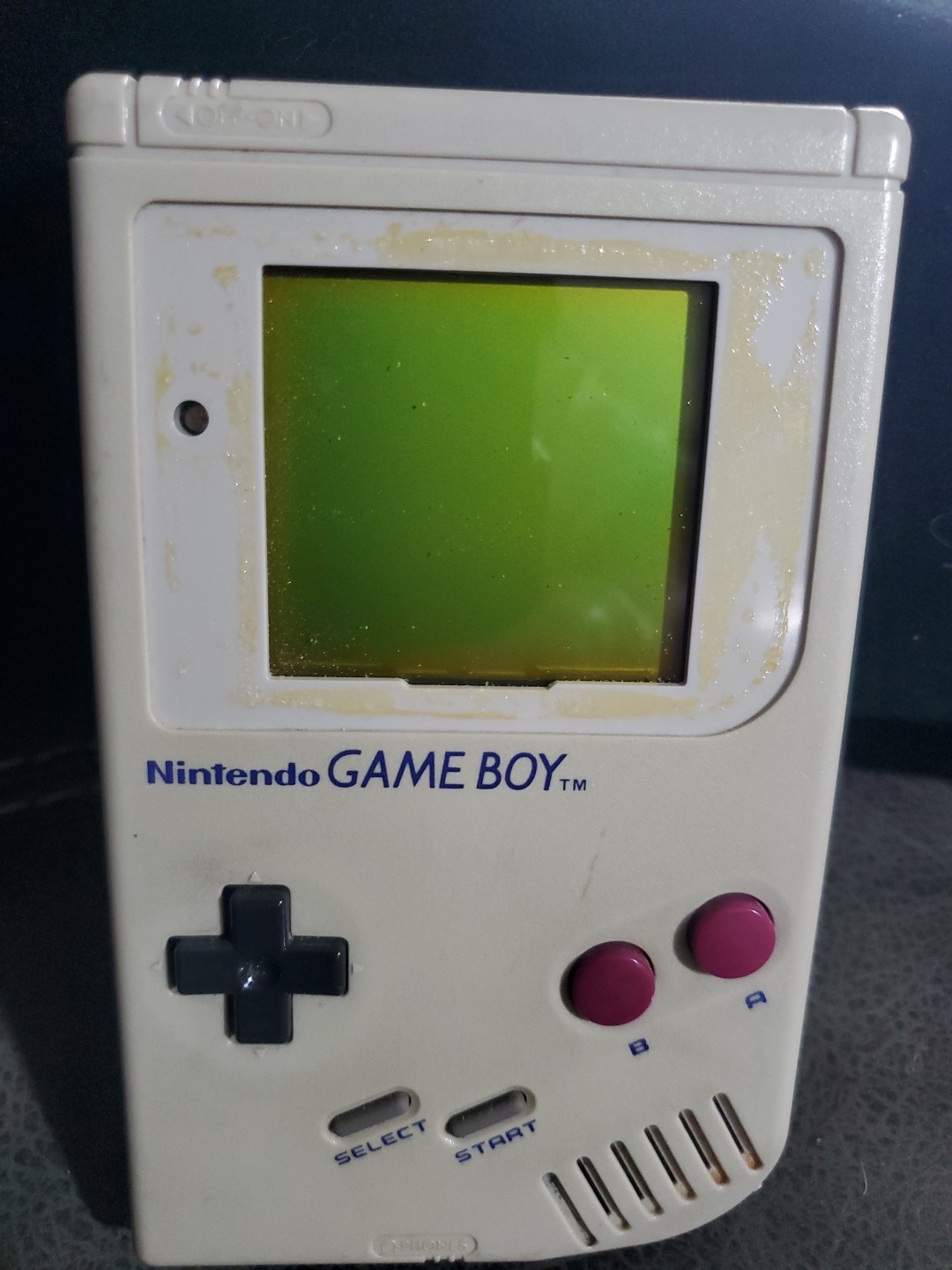 1989 Nintendo Game Boy – Handheld System – GrayTested Works Model DMG-01