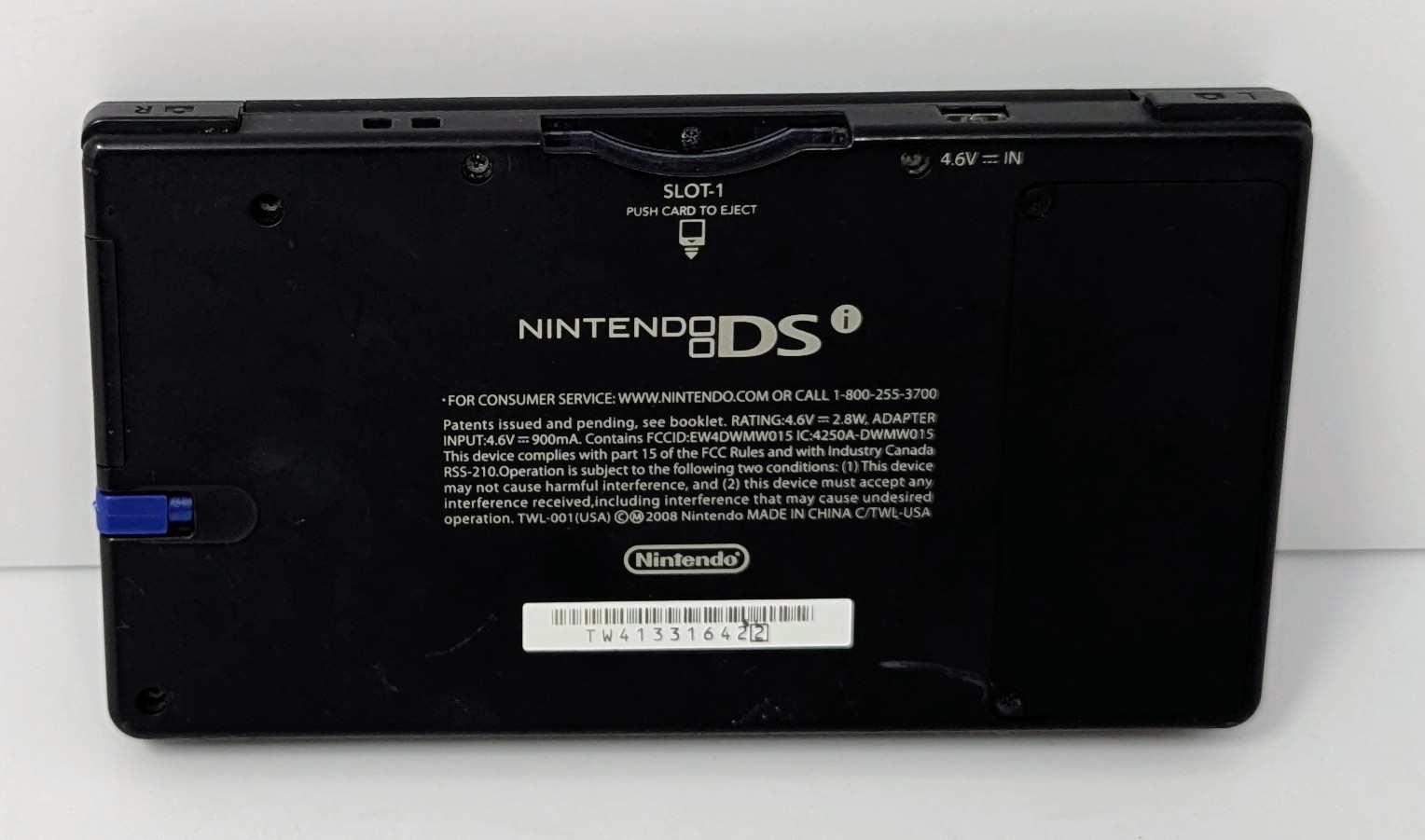 Nintendo Black DSi Handheld System Bundle w/ Charger & 4 Games – FFIII – Tested!