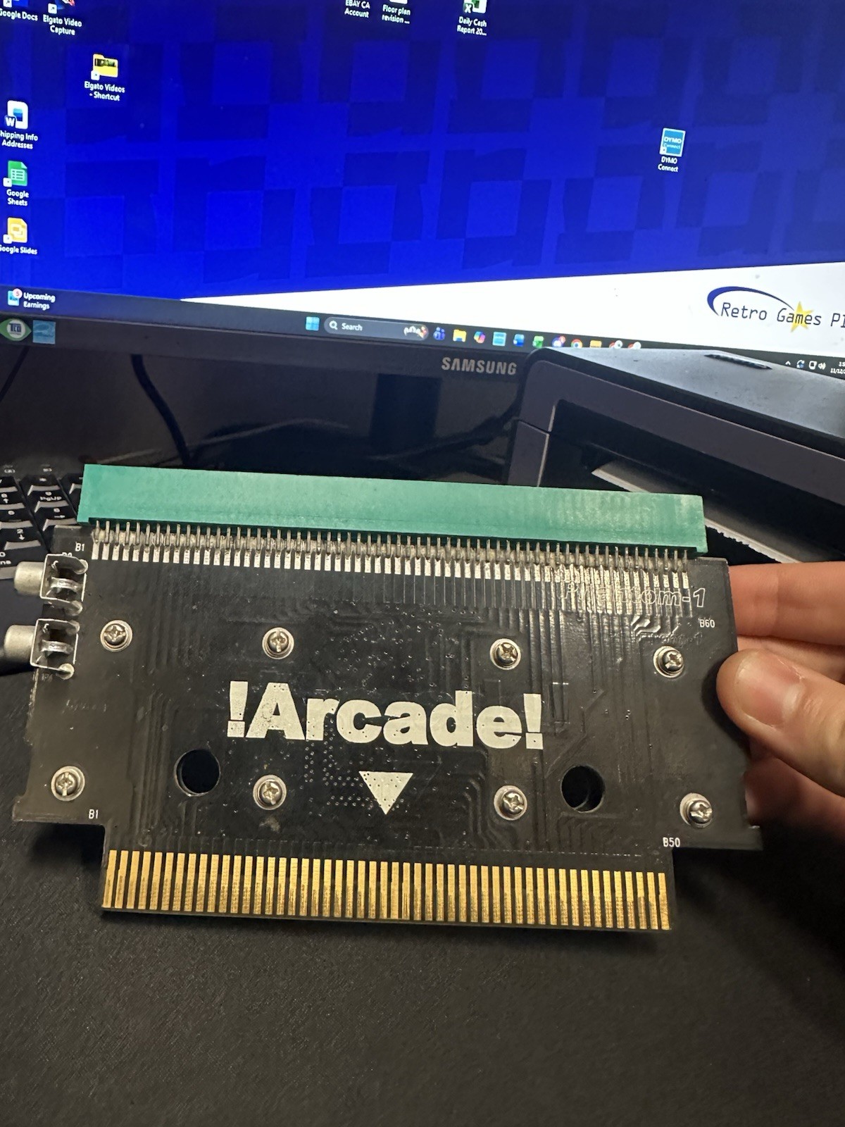 Phantom-1 MVS to AES Converter for NEOGEO Tested Ultra Rare Arcade Adapter JP