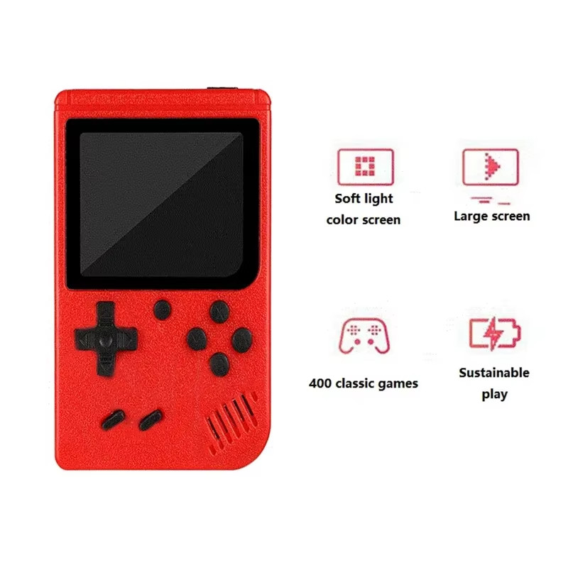 Retro Handheld Game Console 400 Games Classic Games Player TV Connection Gift