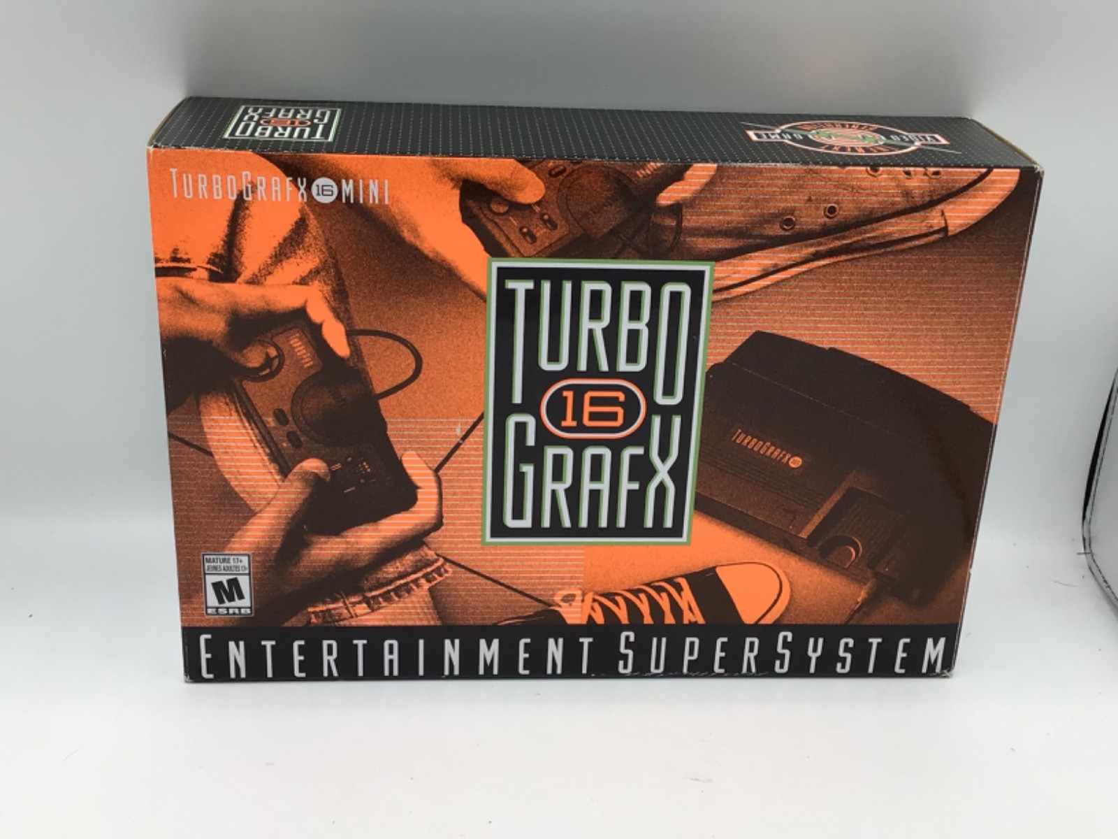 TurboGrafx-16 Mini Console Complete w/ Box & Manual US Versn Retro