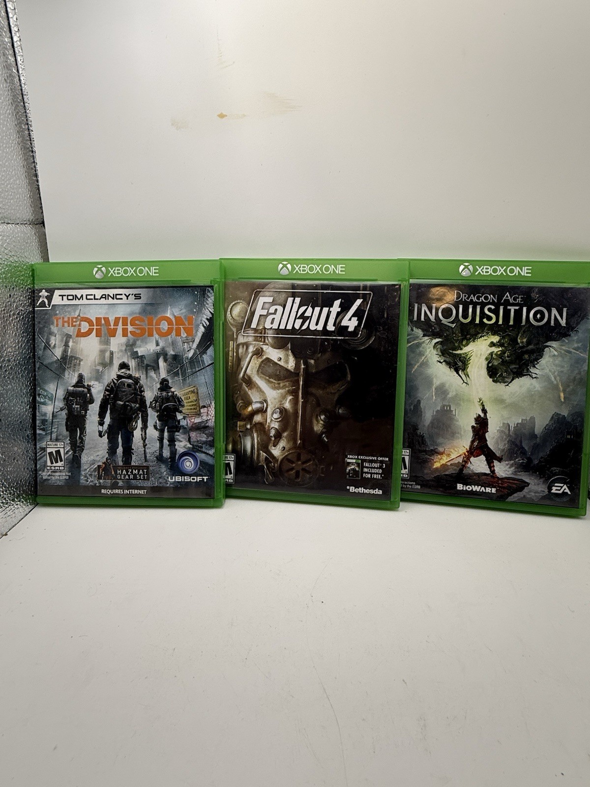Xbox One 500GB W/7 Games, Controller, HDMI, COD, Fallout 4, Verified Working