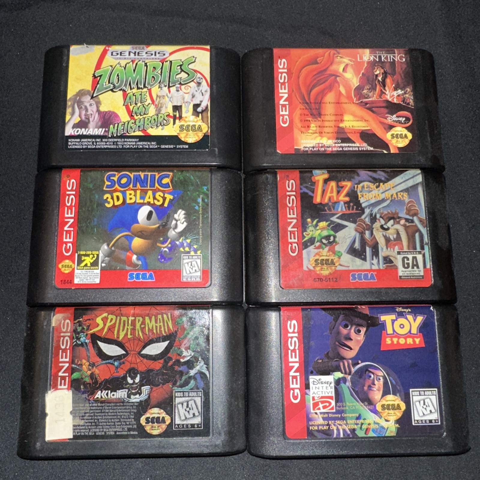 Sega Genesis 3 Bundle – 13 Games, 1 Controller, and Cords + HDMI Converter