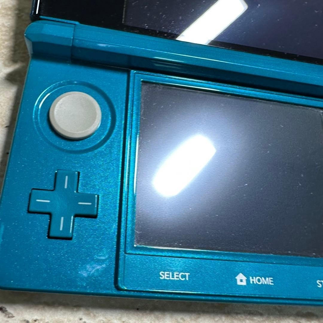 Nintendo 3DS Aqua Blue Console Boxed Complete Set 6571