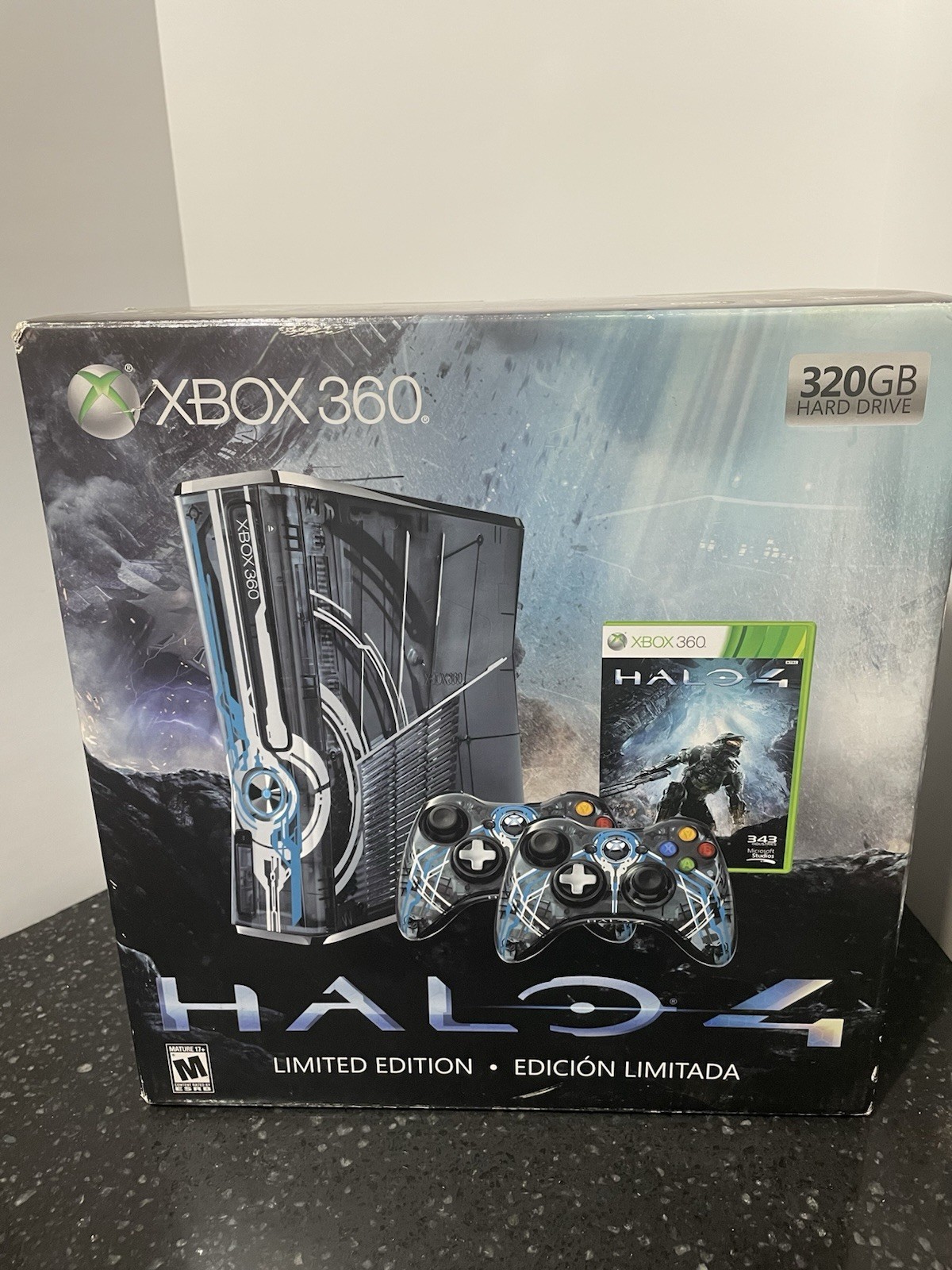 Sealed Xbox 360 Halo 4 Limited Edition Console Microsoft New in Packaging NIB