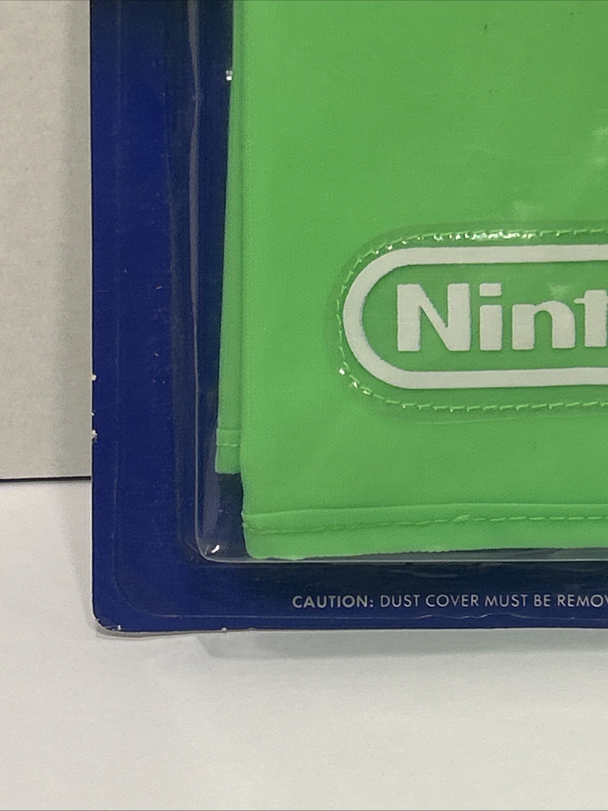 Nintendo NES Green System Console Dust Cover (Very Rare) TOYS R US 1990