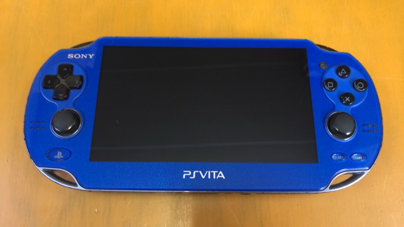 PlayStation PS Vita Wi-Fi model PCH-1000 ZA04 Sapphire Blue Console only