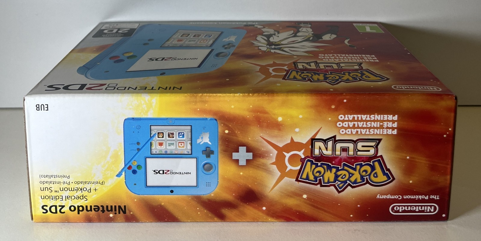 NINTENDO 2DS CONSOLE POKEMON SUN LIMITED NEW FACTORY SEALED 2016