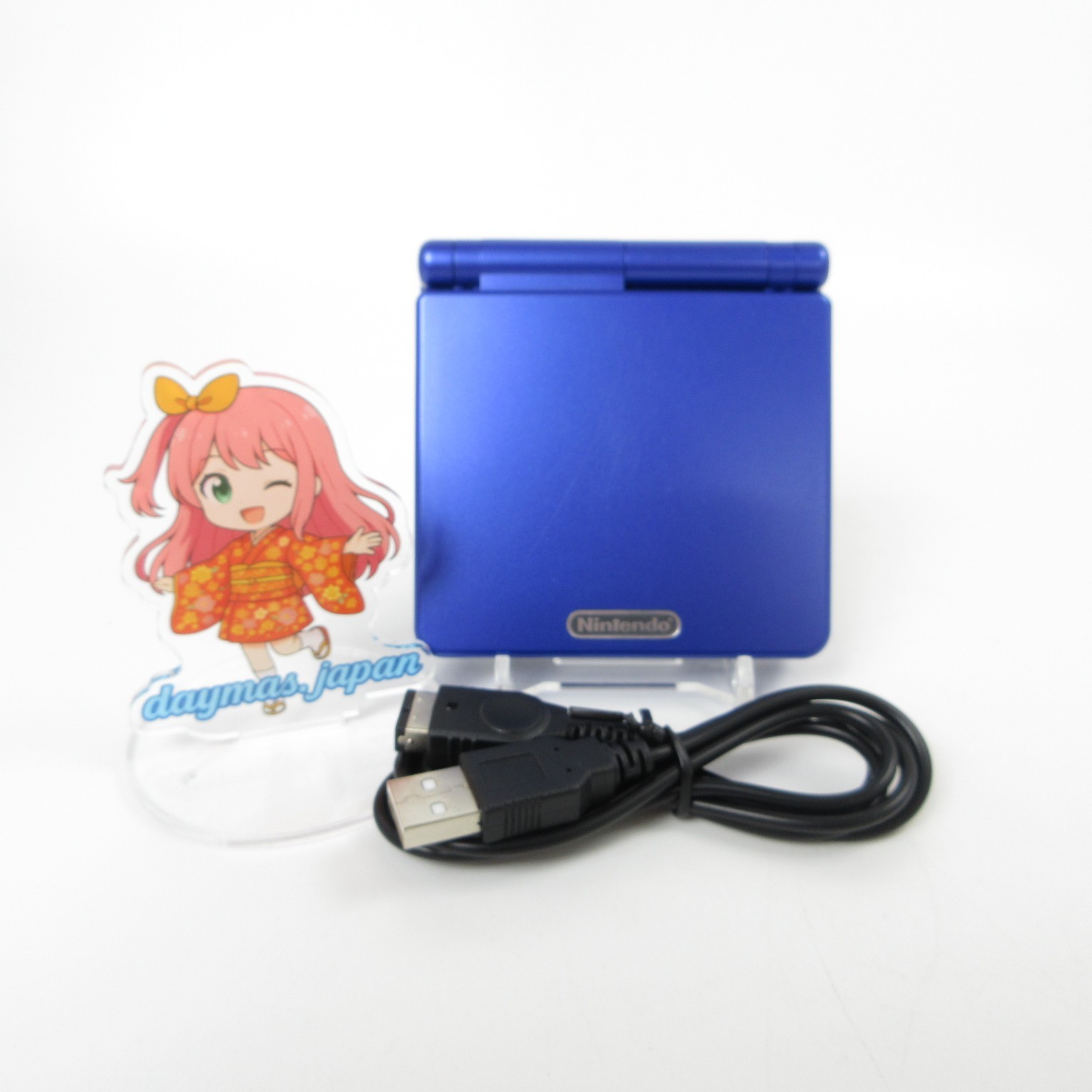 【Near Mint】Nintendo GameBoy Advance SP Azurite Blue GBA Console #RET0515/02