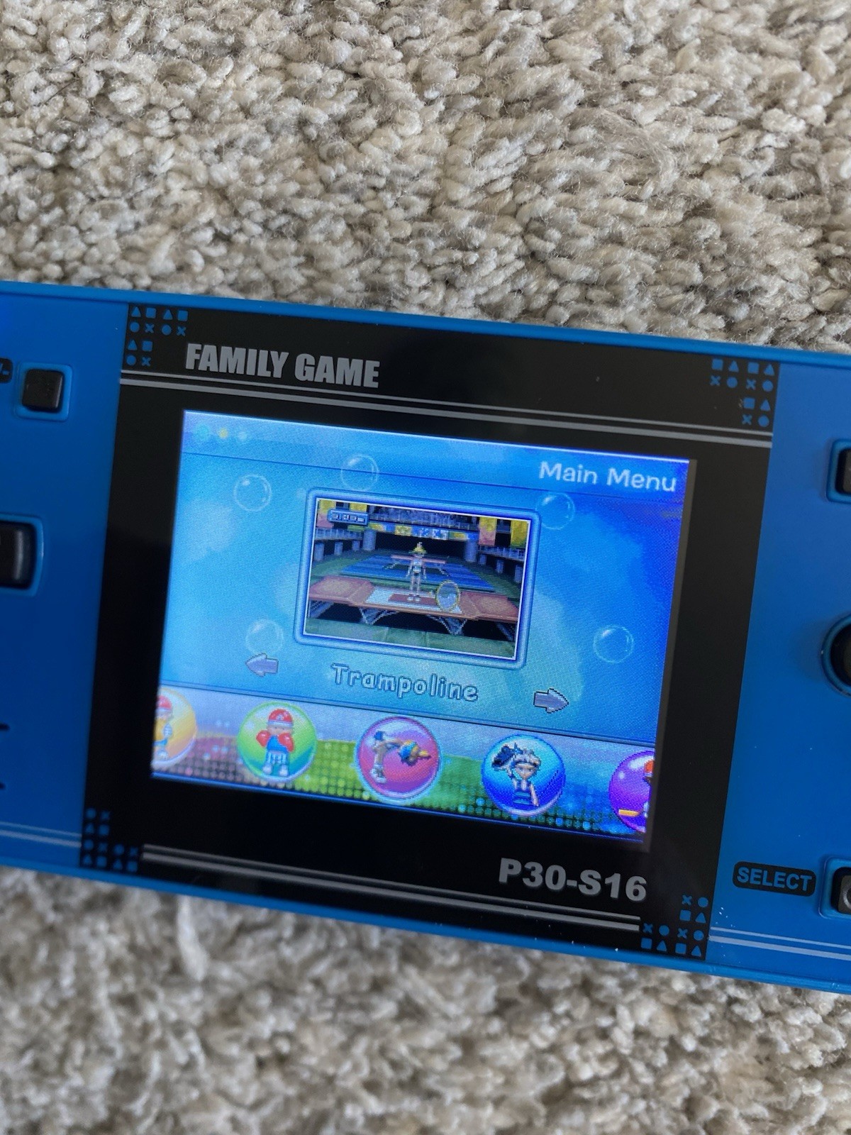 Handheld Video Game Console Preloaded Mii Style Arcade Games Portable 220 n 1