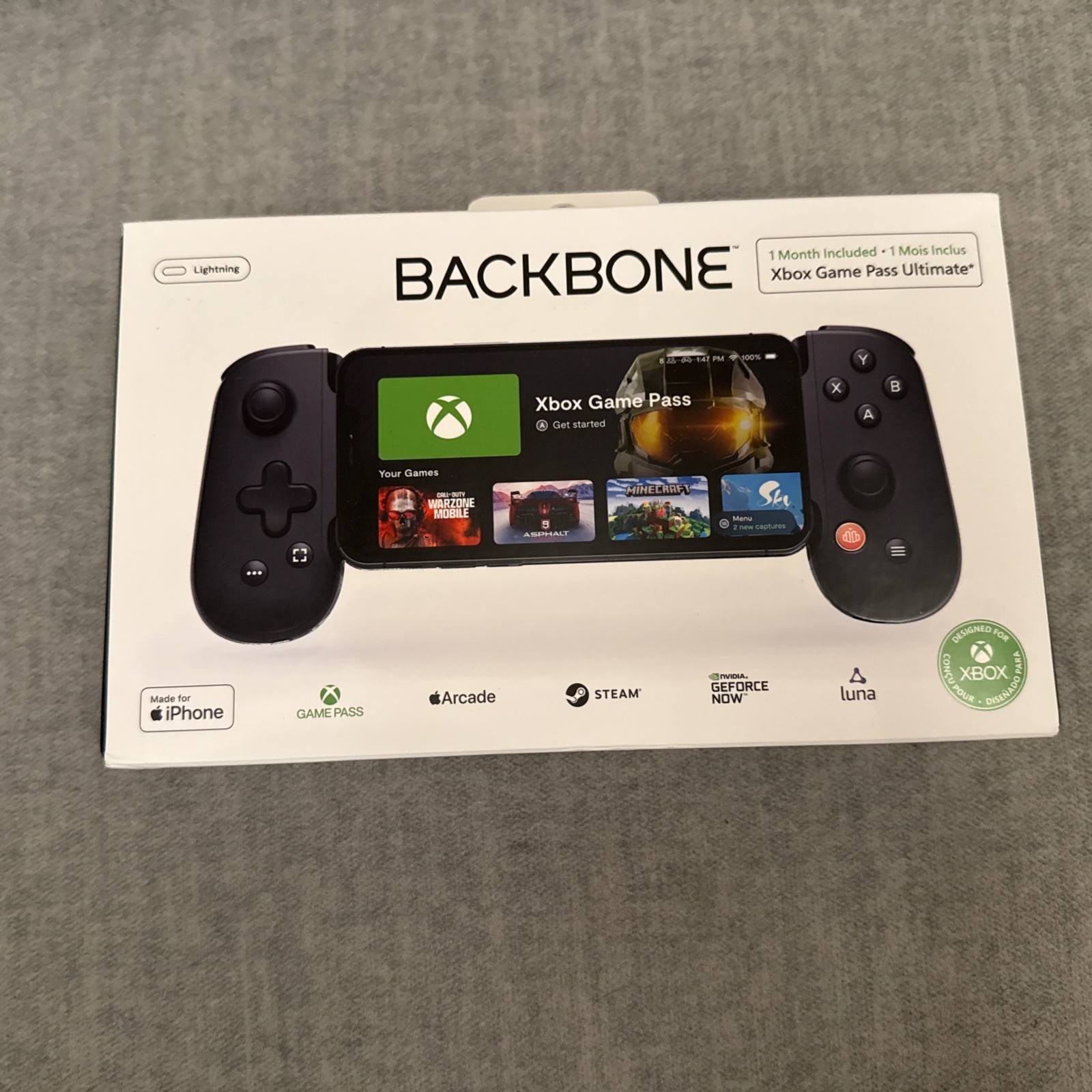 Backbone One Mobile Gaming Controller for iPhone – Black (BB-02)™