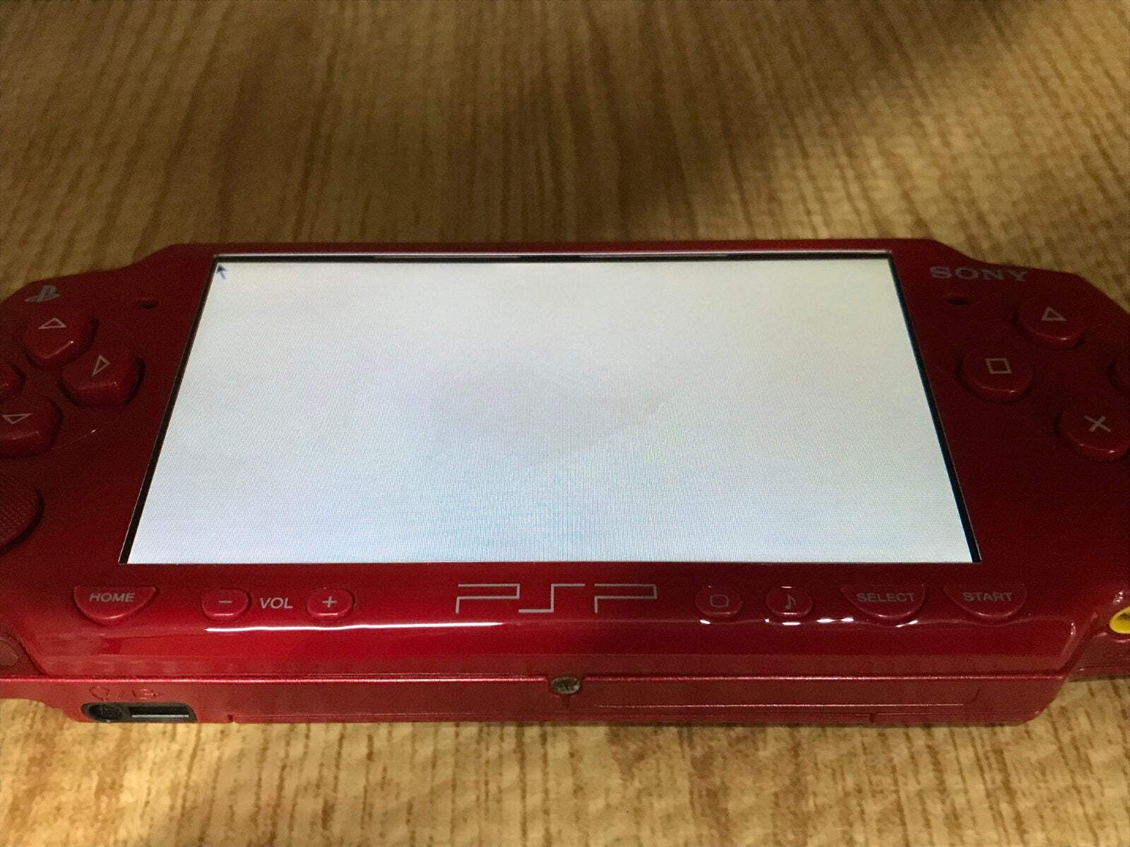 PSP-2000 DEEP RED Console Japan – With Defects GE1699