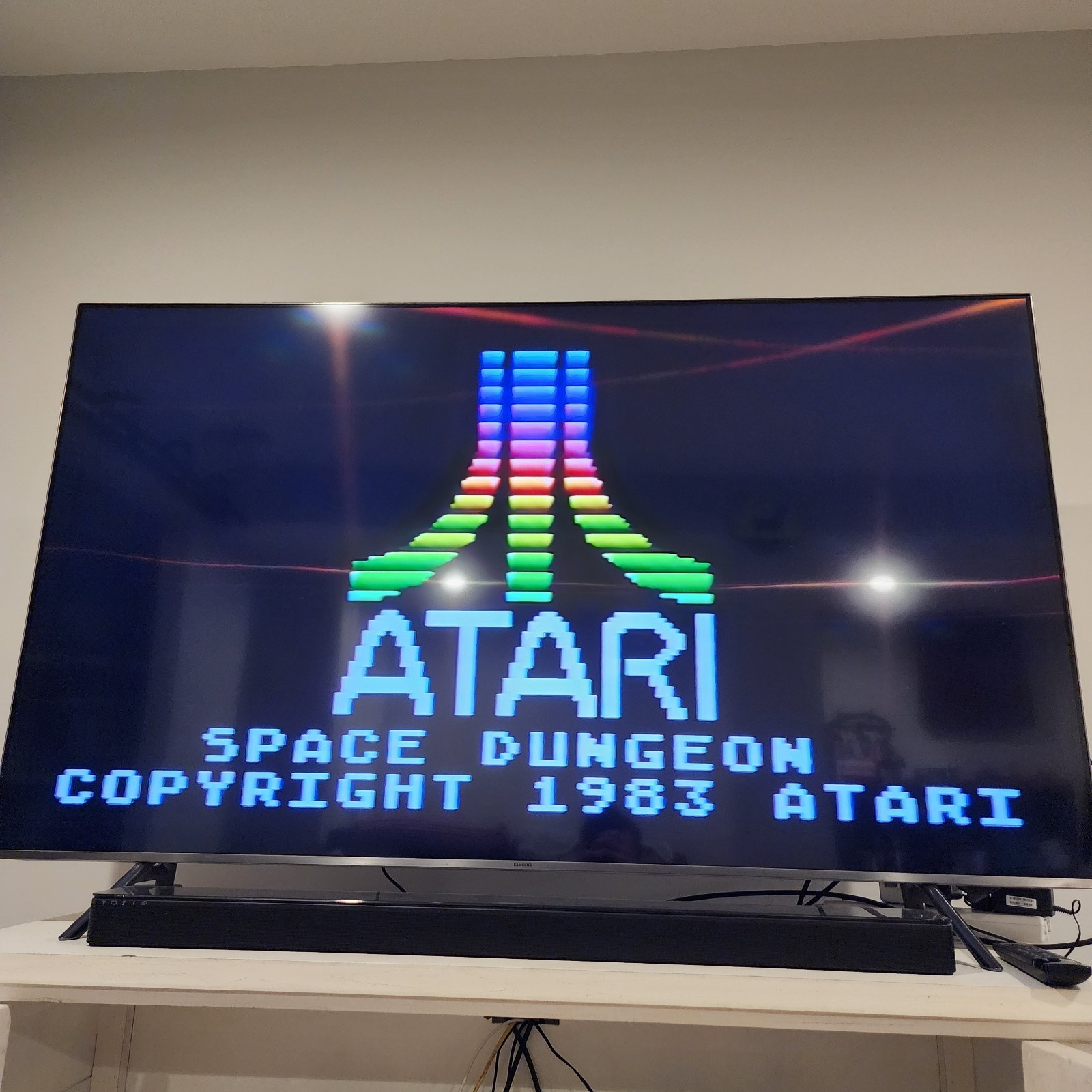 Atari 5200 Game Console w/2 Controllers Switchbox & Power – Tested & Working