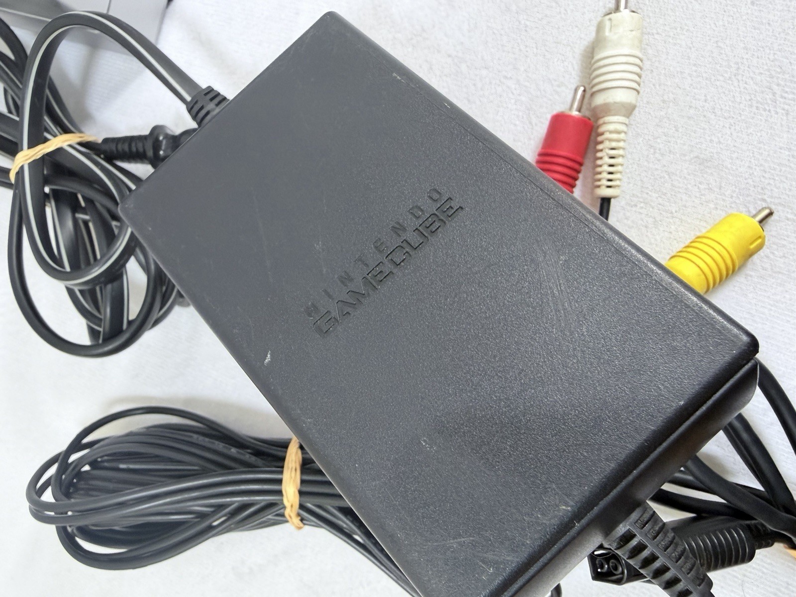 Nintendo GameCube – Platinum Edition DOL-101 With Cables 1 Controller Tested