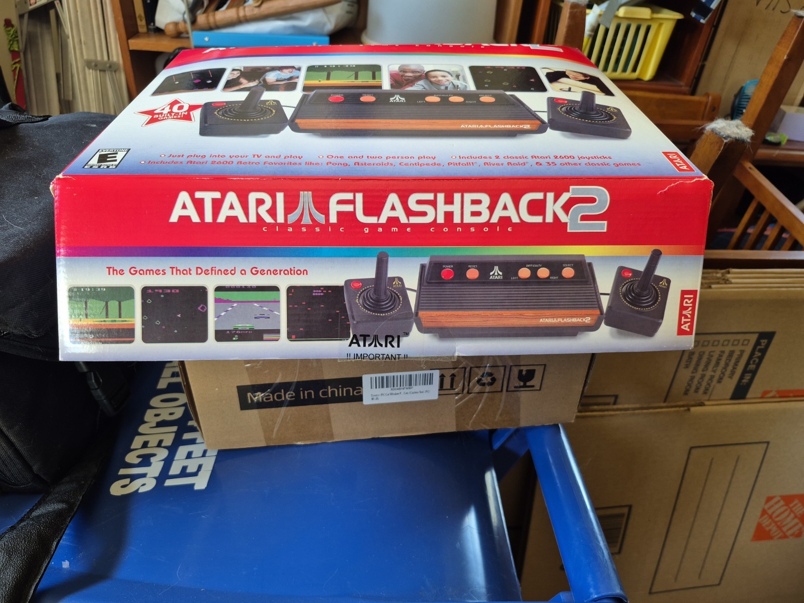 Atari Flashback 2 With 40 Games Built In And Box Works Great