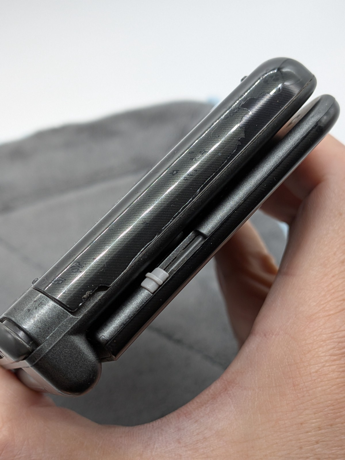【Excellent】Top Ips New Nintendo 3DS LL XL Metallic black Game Console From Japan