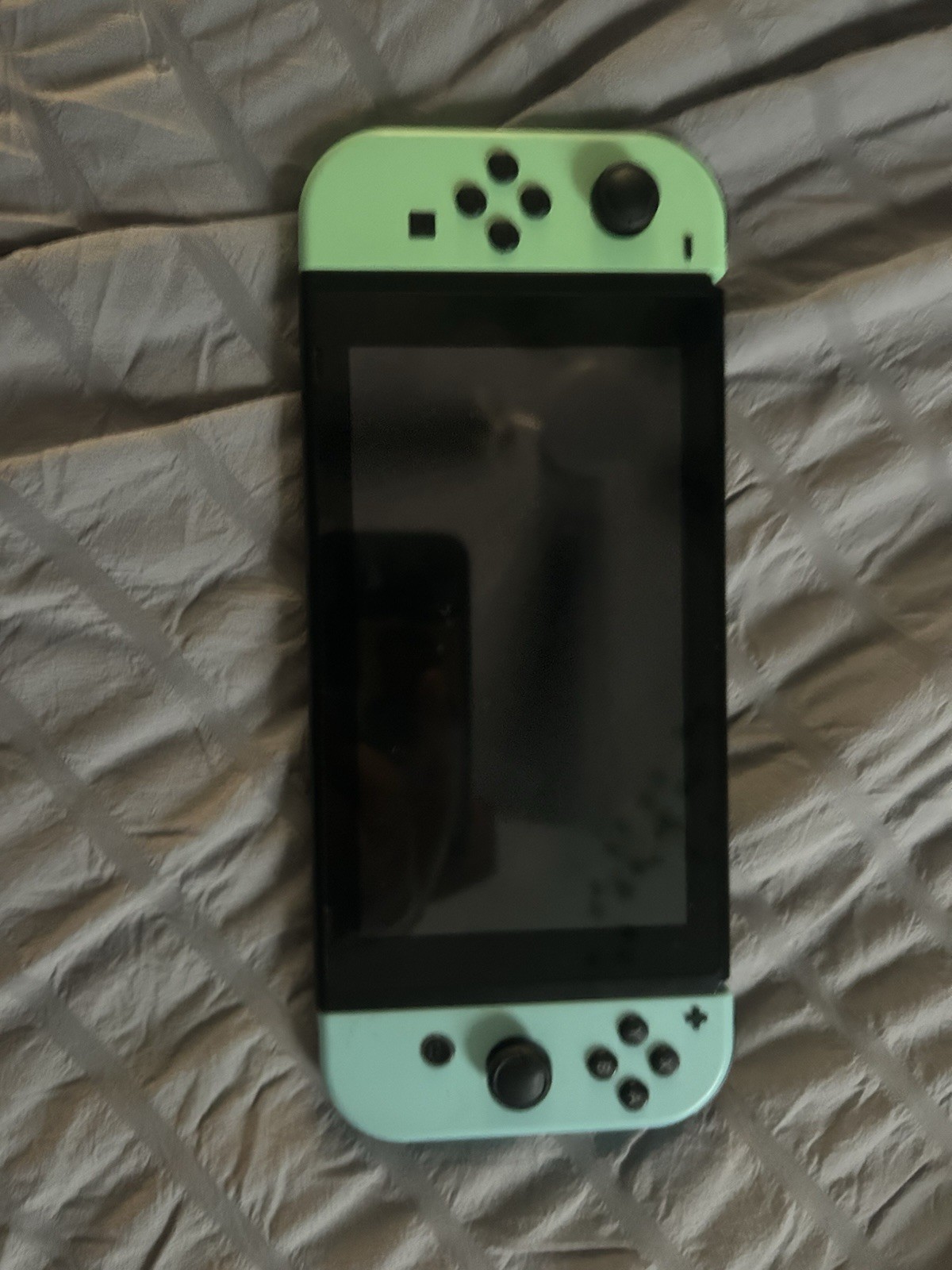 Nintendo Switch Animal Crossing Special Edition Console White Green Blue