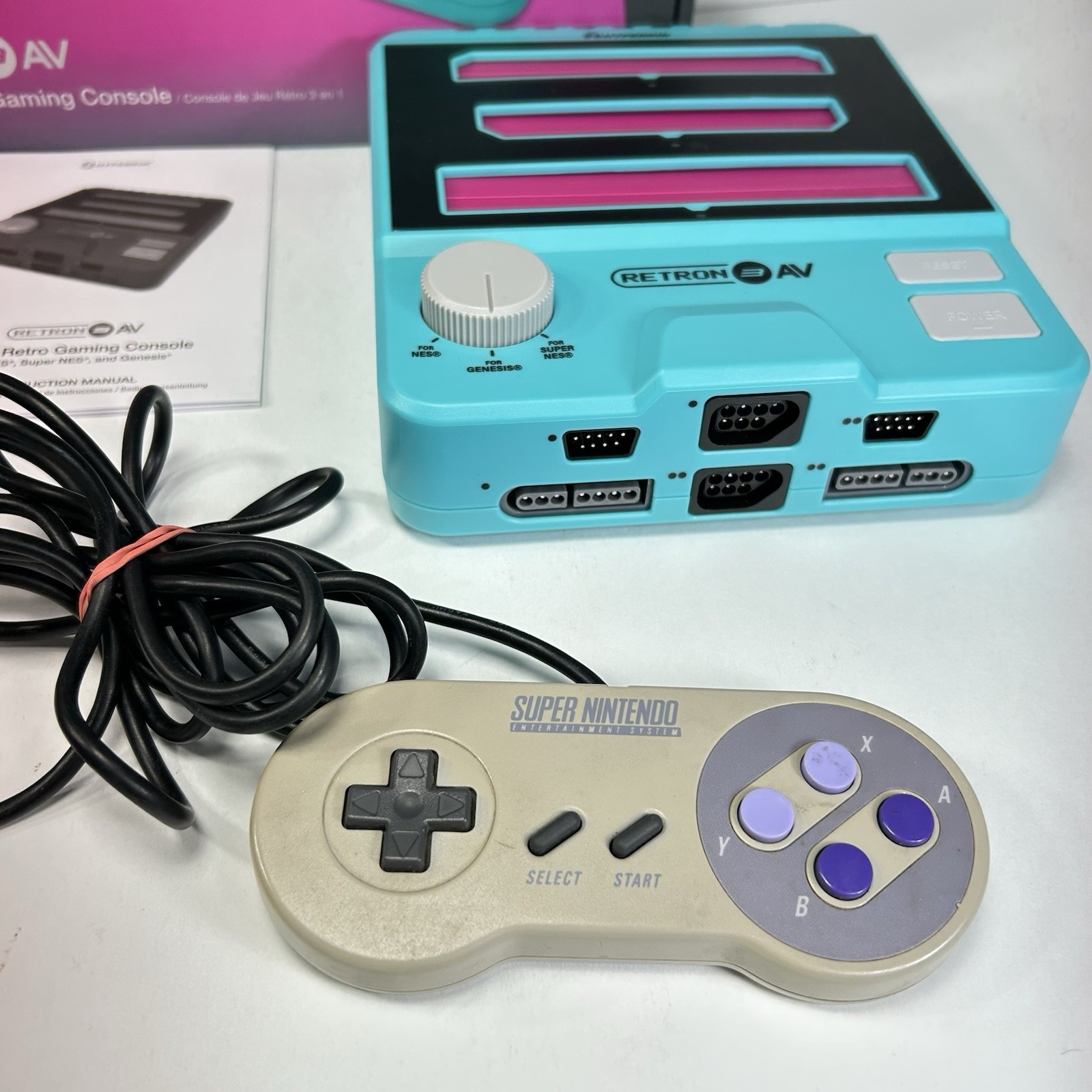Hyperkin Retron 3 in 1 Game Console NES Super Nintendo SNES Genesis Hyper Beach